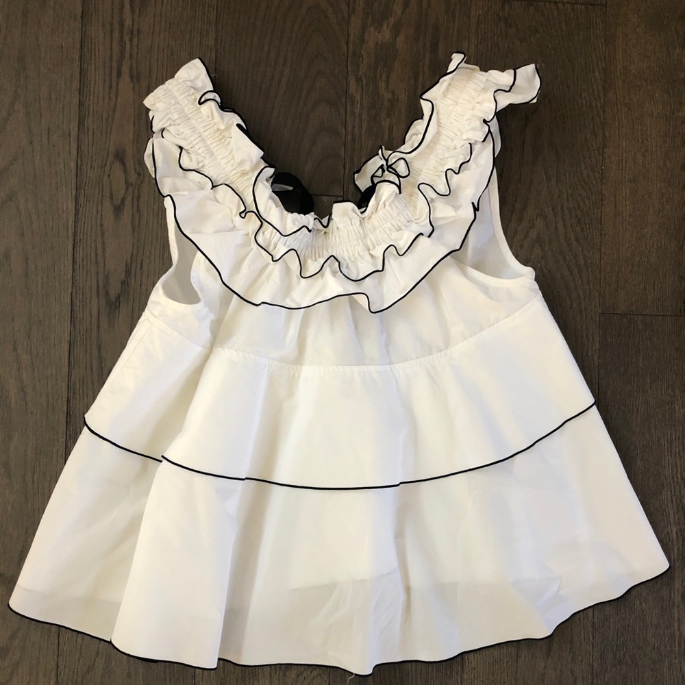 Derek Lam Crosby ruffled top